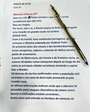 Clara de Sousa Instagram - Que tristeza…
#ucraniasobataque
#guerranaeuropa2022