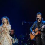 Clare Bowen Instagram - 💜GLASGOW💜 See you TONIGHT & TOMORROW at @secglasgow There are just a handful of tickets left for tonight’s show - you can find them at nashvillereuniontour.com! 🎟️ We can’t wait to start the engines on this tour with you again in Scotland. So get your dancing boots on. It’s finally party time.. 🥳✨ 📷 @catherinepowell #nashvillereuniontour #nashville #countrymusic #ontheroadagain #uktour #glasgow #secarmadillo SEC Armadillo