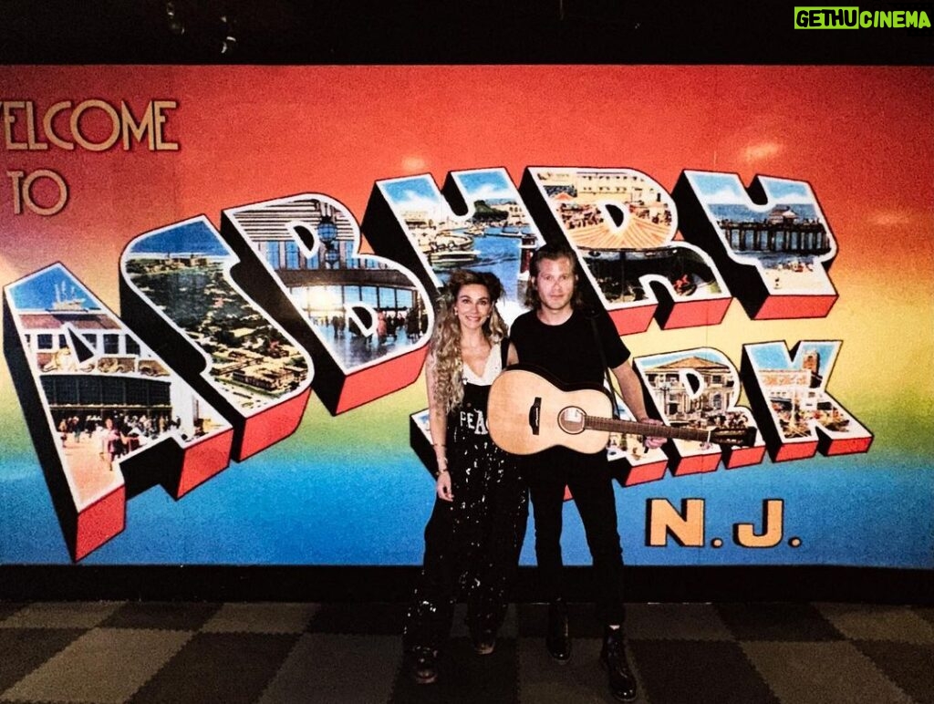 Clare Bowen Instagram - Asbury Park photo dump. (Dear @johneddienash, we were all so excited that we forgot to take a photo together. We’re stupid. See you at the pub. 🍻) #asburypark #thestonepony #johneddie #bowenyoung #americana #duo #rock #travel #newjersey #photodump #tourlife #clarebowen #brandonrobertyoung #derp #bts Asbury Park, New Jersey