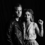 Clare Bowen Instagram - Thank you for another wonderful, crazy session, @jefffasanophoto! ｡･:*:･ﾟ★,｡･:*:･ﾟ☆ #americanafest #jefffasano #blackandwhitephotography #bowenyoung #clarebowen #brandonrobertyoung #americana #nashville #countrymusic #duo #love #magnoliapearl #allsaints Minnamurra River