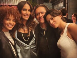 Clifton Collins Jr. Instagram - The amount of love and creative energy in the house was immeasurable ❤️🎭🎼🎥 my ride or die squad @lesliegrace @sashacalle & Badass @tracybrennan 🙌 who cohosted this amazing gathering with ever so charming  @jessicaalba , this dynamic duo SLAYED. Good night to celebrate end of @sagaftra strike , and growth of Latino culture and community. Always healing catching up w fam @iambeckyg @olguitasegura @edward_olmos1947 @rodriguez @salmahayek (who I first met at @stellaadleracademy ) @jayhernandez001 @mvegapena & 🙏 brother @wilmervalderrama 📸… was a good recharge! 👊❤️🙏🎭 #culturemakers