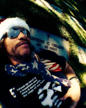 Clifton Collins Jr. Instagram - Lot to think about today, (besides my Santi Clause hat) happy birthday pops , not a day goes by …. And even though you weren’t around much, drunk most of the time, thanks for not pulling out ! 🍻❤️Oct 9, 1945- Aug 17, 1996. #22aday
