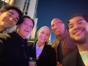 Clifton Collins Jr. Instagram - T’was quite the unexpected reunion ❤️🎬! Spent countless hours w so many of these exceptional talents, really special  to reconnect, n celebrate these cinematic accomplishments. Some thought provoking inspiring performances this year! @natandalex @therock #EmilyBlunt @cillianmurphyoffical @markgmorikawa @florencepugh @nlyonne @edgarramirez25 #transcendence #ballers #sunshinecleaning #TheHoldovers #cillianmurphy #Oppenheimer 🙌