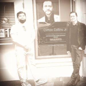 Clifton Collins Jr. Instagram - Happy Birthday to my Ace @markgmorikawa ‼️Through good times,
not so good times, thick and thin, always by my side ! Pulling me away from the edge of cliff, in those months, weeks, days when I get a lil too close ! Love u man ! 👊#HBD #Fam #LoveMyTeam