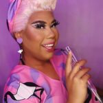 Coco Jumbo Instagram - Thank you @fridalasvegas for this beautiful Pastel Ibis glamour Kaftan and scarf!! 💜💗 💄 @ivy_leaguee 💁🏽‍♀️ @wigsbyvanity - styled by @ivy_leaguee 📸 @itsjustv 👀 @wiggedoutau 👗 @fridalasvegas