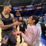 Coi Leray Instagram - Knicks Vs The Wizards but I won . 😎😍🩷✨🆑🥰 Manhattan, New York