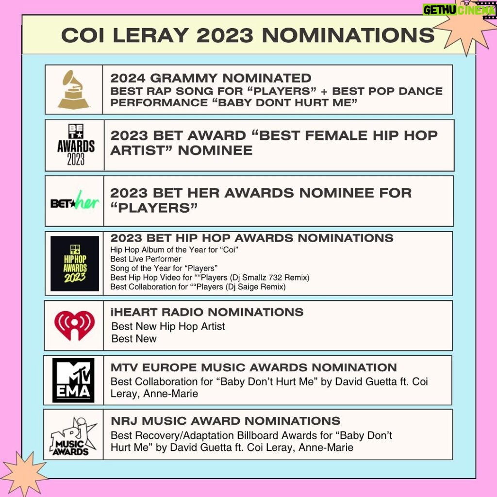 Coi Leray Instagram - My biggest thing I learned this year was Self Awareness. Out of all these accomplishments, I’m most proud of the fact that I am happier and falling in love with who I am and growing to be. 2024 Coi Pond , we having fun! Pushing the limits! Being Trendsetters 4L. Thank you for all the support. Fr.