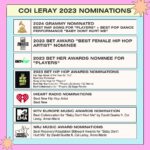 Coi Leray Instagram - My biggest thing I learned this year was Self Awareness. Out of all these accomplishments, I’m most proud of the fact that I am happier and falling in love with who I am and growing to be. 2024 Coi Pond , we having fun! Pushing the limits! Being Trendsetters 4L. Thank you for all the support. Fr.