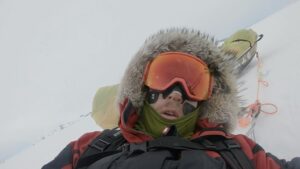 Colin O'Brady Instagram - FLASHBACK:
On Christmas Day 2018, Colin set off to cover the last 77 miles of his 1000-mile world-first solo, unsupported, human-powered crossing of the landmass of Antarctica.  He did a 33-hour push locked into a flow state and finishing off the 54-day journey to complete the Impossible First.