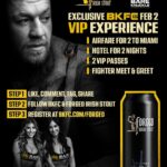 Conor McGregor Instagram - 🚨 @ForgedIrishStout BKFC 57 VIP GIVEAWAY 🚨Tag who you are bringing in the comments and get ready for a Bare Knuckle Showdown Feb 2! 🍻🇮🇪 Step 1: LIKE, COMMENT, TAG A FRIEND, SHARE! Step 2: FOLLOW @ForgedIrishStout & @BareKnuckleFC Step 3: Register at www.BKFC.com/FORGED [ Like, Comment, Share, & Register at BKFC.com/FORGED - LINK IN BIO 🔗 ]