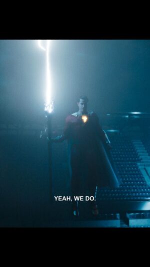 Cooper Andrews Instagram - The hierarchy of power has a 10pm curfew.

#March17
#Shazam
#shazamfuryofthegods