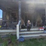 Cooper Andrews Instagram - More burnt buildings, more suspects. #TheWalkingDead