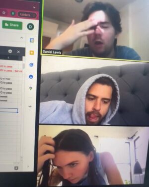 Cooper Raiff Instagram - SMALL IDEAS! It’s been two whole months since Clementine, Daniel, and I started a production company. We’ve gotten nothing done! But stay tuned! We’re super excited to make movies and tv and huge splashes for as long as we can🤸‍♀️🚀❤️