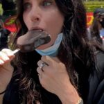 Courteney Cox Instagram - Ate my way through Disneyland.