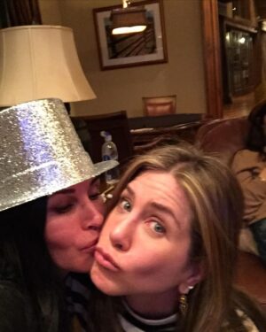 Courteney Cox Instagram - Not sure why this is one of my favorite clips… I guess it’s because nobody else in the world could make this line sound so cute 
Happy Birthday my sweet Jenny Louise. Also don’t know why I call her that…but I sure do love you ♥️