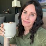 Courteney Cox Instagram - So excited to introduce @homecourt’s new limited-edition Mandarin Basile collection. Its fresh and light with notes of sparkling mandarin, fresh basil leaves, fig and spiced ginger. I hope you love it!