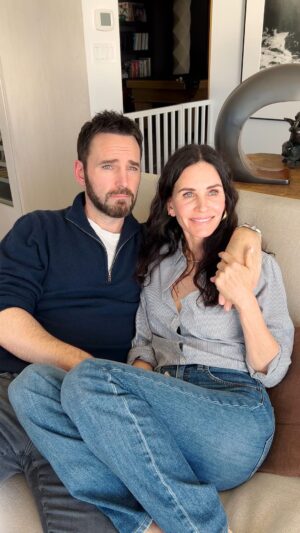 Courteney Cox Instagram - It’s ok we’re professionals