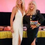 Courtney Hansen Instagram - My dear friend, Linda Vaughn, The Leading Lady of Motorsports, turned 81 this week!! Happy birthday, LV!!! I love you…🤍🥂