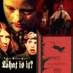 Crispin Glover Instagram - Thank you to Kranjska Gora International Film Festival,Slovenia for the hospitable hosting of myself with my shows and films, and thank you to Alamo Drafthouse Cinema Brooklyn for the excellent shows.
I look forward to seeing everyone at my live dramatic narrations of my profusely illustrated books, such at Rat Catching as seen in this photo collage, at Crispin Hellion Glover’s Big Slide Shows parts 1 and 2 and Parts 1 and 2 of The IT trilogy, feature films What is it? and It is fine! EVERYTHING FINE. in Paducah KY August 20 and 21 at the Maiden Alley Cinema and  Huntington, NY August 27 and 28 at the Cinema Arts Centre and The Parkway Theater in Minneapolis MN September 11 and 12. All four Crispin Hellion Glover books in print will be available for purchase for the book signing. More information at crispinglover.com/slideshow.html
https://conta.cc/2Y4xkbd Thank you, Crispin