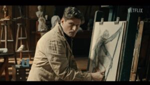 Crispin Glover Instagram - It was a pure pleasure playing Pickman in “Pickman’s Model” based on the story by 
HP Lovecraft 
and working with 
@benbarnes 
@oriana_katya
@keiththomasofficial
@realgdt
and the entire production of
Guillermo del Toro’s Cabinet of Curiosities 
Available on Netflix October 25th
Thank you! 
Crispin