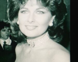 Cristina Ferrare Instagram - Met Gala tonight! A throw back to 1980! I went to the ball with the iconic designer Halston who designed my beautiful dress! #metgala