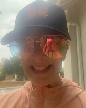 Cristina Ferrare Instagram - Just got home from my morning walk!!! I managed to get my four mile walk in!!! It was very blowy! (Iknow that’s not a word!) It just started raining! Stay safe everyone! Sending love!!!!❤️🙏🙏🙏