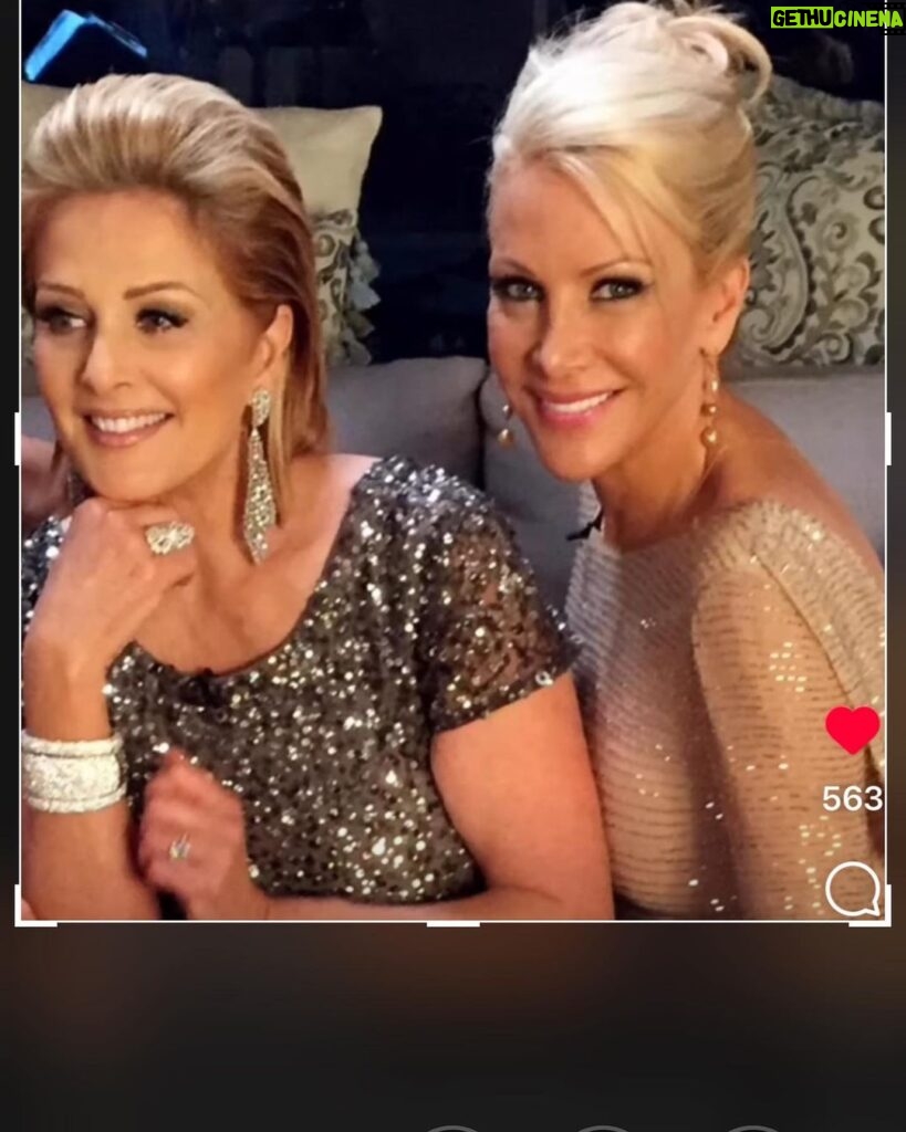 Cristina Ferrare Instagram - Friends Friday! @kymdouglas, my ride or die! A long friendship for almost 40 years! We both can’t explain the deep connection we have but it’s real, deep and sincere! She is my spiritual sister and working with her is pure gold! ❤️#friends #friendsfriday #girlfriend #girlfriend👧 #girlfriends