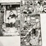 Curie Lu Instagram - Study using Copic Multiliner