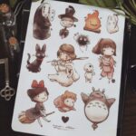 Curie Lu Instagram - Finally opened an online sticker shop as a little side hustle to my usual work. Feel free to check it out @curiesatelier ! I'll update it every so often, so stay tuned!
