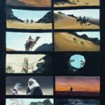 Curie Lu Instagram - Lawrence of Arabia film color study (using gouache)