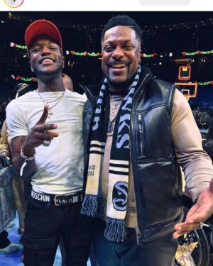 D.C. Young Fly Instagram - Always good to see my OG @christucker at the @atlhawks game #WeDoingAMovieSoon 🎥