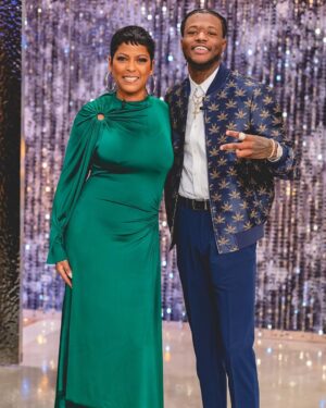 D.C. Young Fly Instagram - Stand Tall through it all 💪🏾💪🏾 @tamronhallshow was deep but genuine love 💪🏾 #GODIsTheGreatest #FaithOverAll