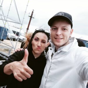 Ник Черников Instagram - Лу мой герой! Девушка, не побоявшаяся выступить на сцене Тамани в лютый шторм, сделавшая свое дело несмотря ни на что! #Тамань2019 #tamanfest #louna