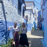 Déborah François Instagram - #chaouen la bleue, sans filtre mais avec @gayanee_pierre et Fanny À-M. 💙🇲🇦 Chaouen City - شاون سيتي