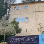 Déborah François Instagram - Opening of the exhibition @julienfournie X @scadlacoste … en bonne compagnie 💜🙏🔥 #hautecouture #frenchdesigner