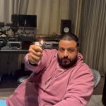 DJ Khaled Instagram - Good morning blessing the speakers before we start The cook up for today . new album in the works , it’s special! Love is the answer love is the soultion and love is the only way !I love to put chune pon dem head top !