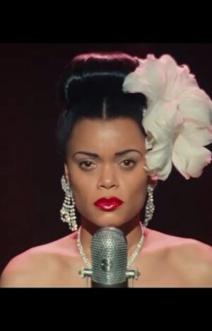 Da'Vine Joy Randolph Instagram - Give her, her ROSES @andradaymusic
as Billie Holiday in @hulu @usvsbillieholiday directed by @leedaniels 
#usvsbillieholiday