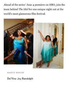 Da'Vine Joy Randolph Instagram - Look #3 of ___ ….. 1 thing about me, I love to give as many looks as possible. So I thank you in advance for your patience. Cuz I got time today! P.S- I appreciate your love & support, more than you know 💕 Cannes, France