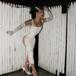 Dahlia Sin Instagram - BRIDE 🔪 Hair @vanityswigvault Photos @themambiche 3 Dollar Bill