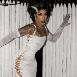 Dahlia Sin Instagram - BRIDE 🔪 Hair @vanityswigvault Photos @themambiche 3 Dollar Bill