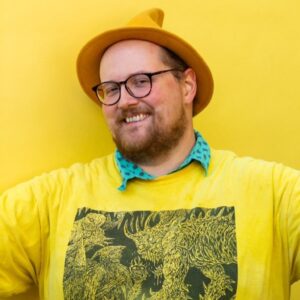 Dan Deacon Instagram - I’m ecstatic to let you know I’ll be back on tour this fall! Tickets go on sale Friday! Dates in the second image and more info at link in bio! 

Ok so I know touring still seems insane but I am hopeful that by the time October comes, all of this feels like a cast taken off a fully mended limb. The last year has shown just how vital social events, celebrations, and, most importantly, being together are. The way a walk through the woods rejuvenates the spirit, being in a crowd dancing, with sounds and lights washing over you, has a unique healing and unifying quality. The extraordinary euphoria from sharing a moment with a group of people is one of the most special feelings, and I cannot wait to experience it again with you.
 
My shows have been centered around audience immersion, creating an atmosphere where people can collectively celebrate a simultaneously created experience. The only way for this show, or any show, to succeed is if the audience feels comfortable enough to lose themselves in the moment. It goes without saying but all our shows will be following the most up-to-date CDC guidelines.

Please only come to a show if you are fully vaccinated. 
Rule #1 is Safety First.
Rule #2 is Sassy As Fuck At All Times.

Photo by @micahewood artwork by @cdaura design by @seenstudio tshirt by @cave_evil cheese eater grin by @dandeacon

Edit: all previously purchased tickets that were not refunded will be honored. me or my team will reach out if anyone has questions.