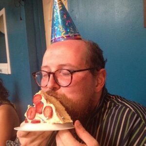 Dan Deacon Instagram - Today I’m 39 years old and I truly love cake 🍰Perhaps unrelated, @talkhouse asked me to write up an essay on how I’ve been dealing with covid times for their ‘Way Forward’ Column. It was a nice experience putting it together and thinking about the last (nearly) 6 months and thinking about present and future with that same lens. The link is in my bio if you’d like to check it out. Sadly there are no mentions of cake. 39, Old D
