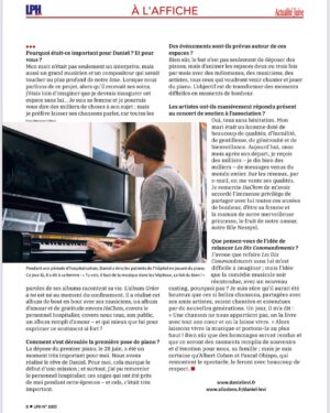 Daniel Lévi Instagram - DANIEL LÉVI,UN PIANO POUR LA VIE …
« Rares sont les personnes évoluant dans le show-business à faire l'unanimité. Daniel Lévi, disparu il y a un an, était de ceux-là. Son talent, mais aussi sa générosité, son intégrité et sa sincérité, lui ont conféré un statut à part. Le grand public l'a découvert en Moïse dans la comédie musicale Les Dix Commandements, mais son riche répertoire mérite d'être (re)connu. C'est ce qu'espèrent les enfants de Daniel, ainsi que son
épouse, Sandrine Aboukrat-Lévi.
La famille porte une autre action importante : l'opération « Un piano pour la vie ». L'idée est de rendre le monde meilleur en installant des
pianos dans des hôpitaux en France et en Israël. Accomplir le rêve de Daniel, c'est prolonger l'effet bienveillant qu'il avait sur tous. »

Merci à Éden Lévi Campana, pour LPH @actualitejuivehebdo 
d’avoir honoré mon mari @daniellevi_officiel  et mis en lumière « Un piano pour la vie » un projet dont il rêvait…

@vs_communication @trollerfrancois 

📸 @annesophieinparis