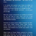 Daniel Lévi Instagram - Ces quelques mots écrits avec mon cœur pour répondre à vos questions au sujet de la nouvelle aventure des Dix commandements et vous dire aussi combien cet amour et cette fidélité envers mon mari me touche profondément. Humilité, partage et amour font partis des plus grandes qualités de Daniel Lévi alors continuons à faire de même…