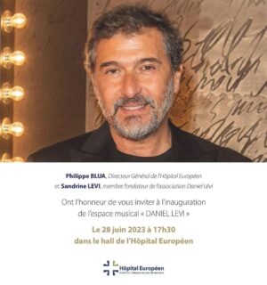 Daniel Lévi Instagram - Ce mercredi 28 juin date d’anniversaire hébraïque (11 mois) à 17h30, le premier piano sera posé à l’Hôpital Européen de Marseille.

Daniel Levi aurait aimé vous avoir à ses côtés. Aussi, nous vous invitons à nous rejoindre pour cette première pose symbolique. 
Car c’est grâce à vous et votre générosité que des pianos comme celui-ci pourront être déposés dans les semaines à venir dans tous les hôpitaux de France 🙏🏻

Pour continuer à faire des dons et à soutenir la pose de pianos dans tous les Hôpitaux de France : www.allodons.fr/daniel-levi 

M E R C I ❤️

@hopital_europeen_marseille @veroniqueseard @trollerfrancois