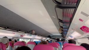 Daniel Lévi Instagram - Il y a des anges qui restent à nos côtés, encore et toujours… 🤍 
Merci ma @bambinadel, Céline et le chef de bord de ce train OUIGO pour ce si bel hommage ❤️

Il est certain qu’aujourd’hui, Daniel vous entend tous depuis le Gan Éden 🙏🏻🎵💫