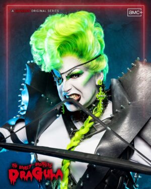Daniel Wallace Instagram - MONSTERS OF ROCK part 1
Photo by the amazual @scottykirbyphoto 💚
In collaboration with @punkmunkeee @florencias_wigs and @shopfairlyodd 🖤
 Stream the Boulet Brothers’ Dragula Season 5 on Shudder and AMC+! New episodes every Monday Night.”

@bouletbrothersdragula @bouletbrothers @shudder @amcplus