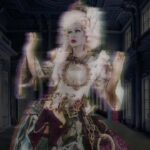 Daniel Wallace Instagram - Spooky season is well and truly upon us!*cue ghostly wailings and bumps in the night*So here i am walking the halls in all my Miss Havisham glory complete with candles(and the rest of the furniture)Wearing hair by @wigsbydaviddarby 💗 and outfit by long time collaborator @lizziebiscuits 💗 Snapped by @faketrashstudio 💗#misshavishamscuriosities #misshavisham #ghost #halloween #Dragqueen #spookyseason Islington Mill