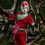 Daniel Wallace Instagram - #aliensuperstar thats me.💗 Just hanging out in a wood being #otherworldly Wearing @florencias_wigs @lizziebiscuits ans snapped by @chrismsaunders 👾☄👽 Sheffield, United Kingdom