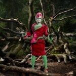 Daniel Wallace Instagram - I'm a mean green mother from outta space and im baaaaad.... Had such fun out on location in Sheffield this weekend shooting this look!Even though we did get slightly damp! Hair by the uber talented @florencias_wigs 💚 Gorgeous (now favourite)Suit by the sensational seamstress @lizziebiscuits 💗 Shot by the genius @chrismsaunders 💙 #alien #Green #Dragqueen #scifi #takemetoyourleader Sheffield, United Kingdom